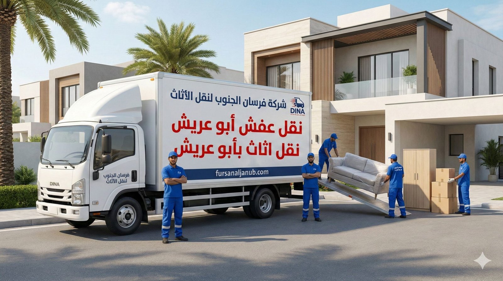 شركة نقل عفش ابو عريش